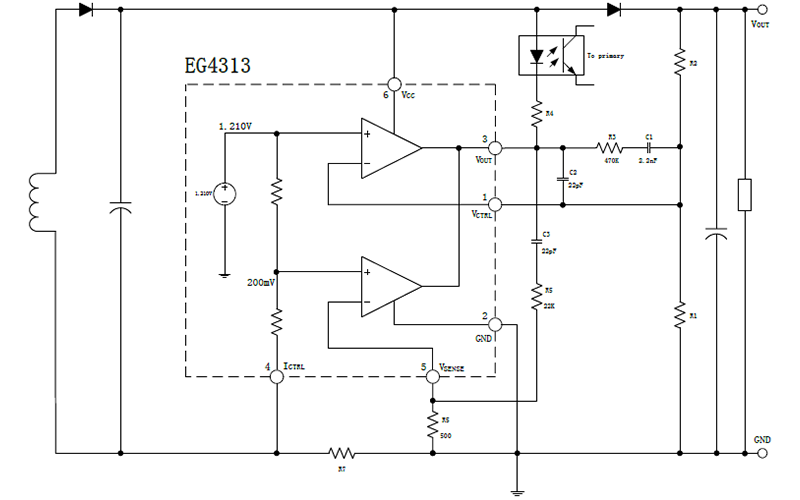 EG4313：高精度恒流恒压控制芯片，引领SMPS电源与电池充电器系统新纪元