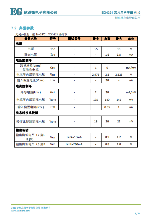 EG4321：高效、稳定、低成本的AC/DC电源锂电池充电管理芯片